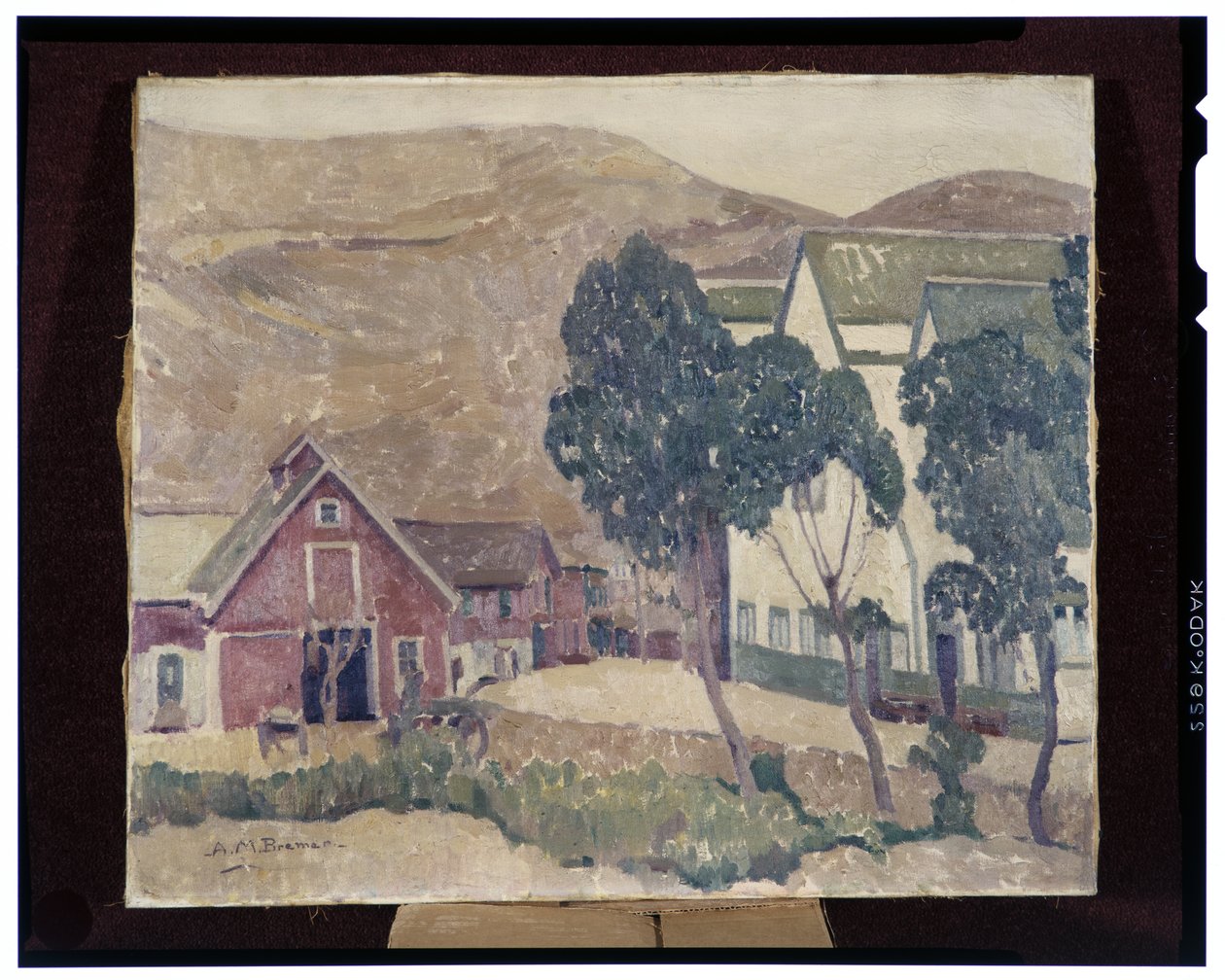 Kaliforniai táj, 1916 körül alkotó: Anne Millay Bremer