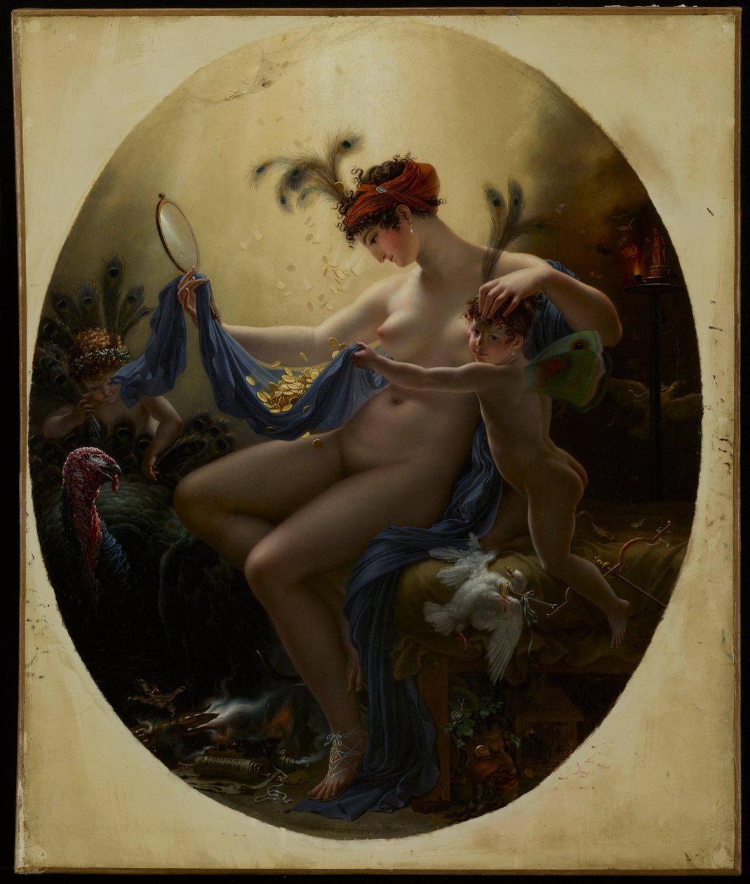 Anne-Louis Girodet de Roussy-Trioson-Mlle arcképe alkotó: Anne Louis Girodet de Roussy Trioson