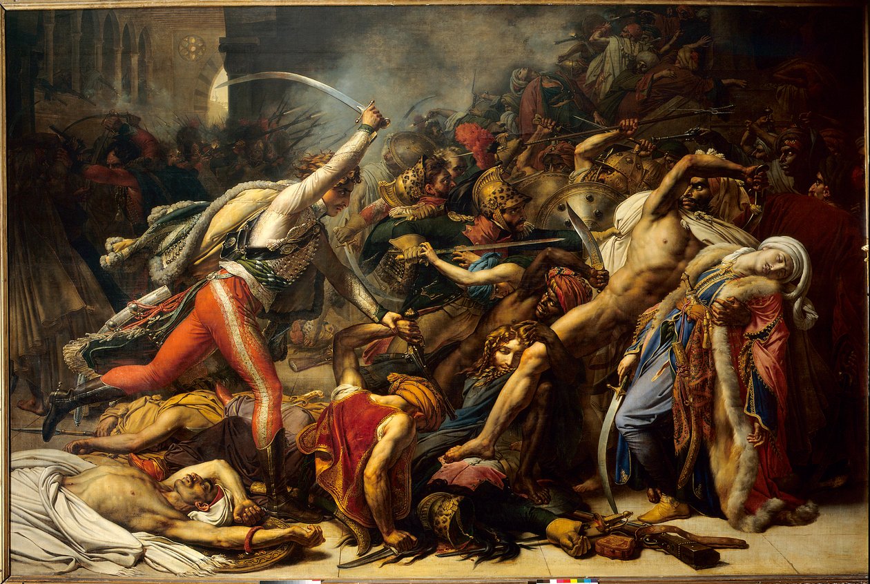 Kairó lázadása, október 21 alkotó: Anne Louis Girodet de Roucy Trioson