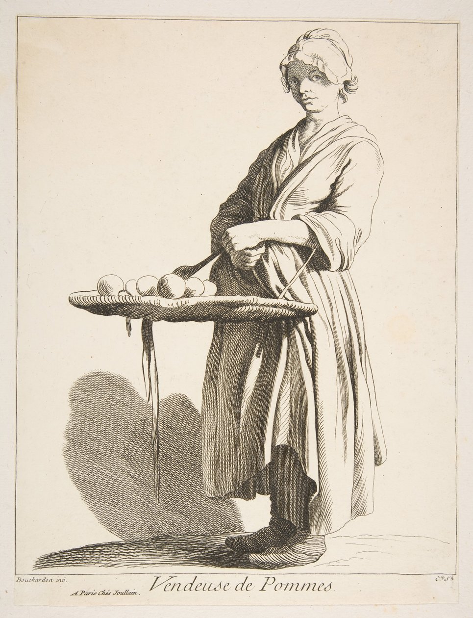 Apple eladó, 1746. alkotó: Anne Claude Philippe de Caylus