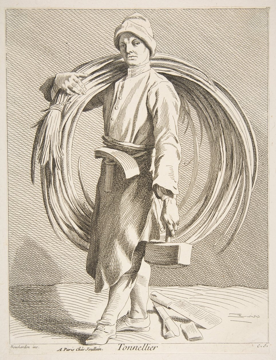 Cooper, 1742. alkotó: Anne Claude Philippe de Caylus