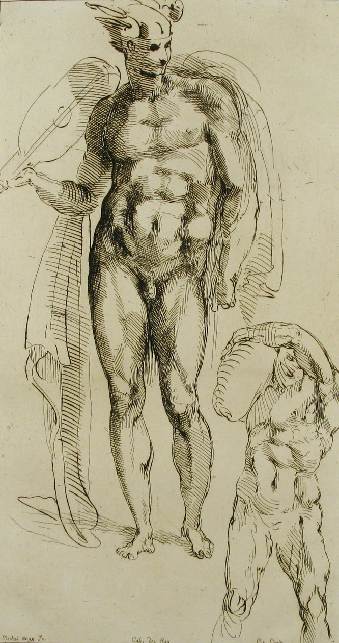 Merkúr, 18. század közepe. alkotó: Anne Claude Philippe de Caylus
