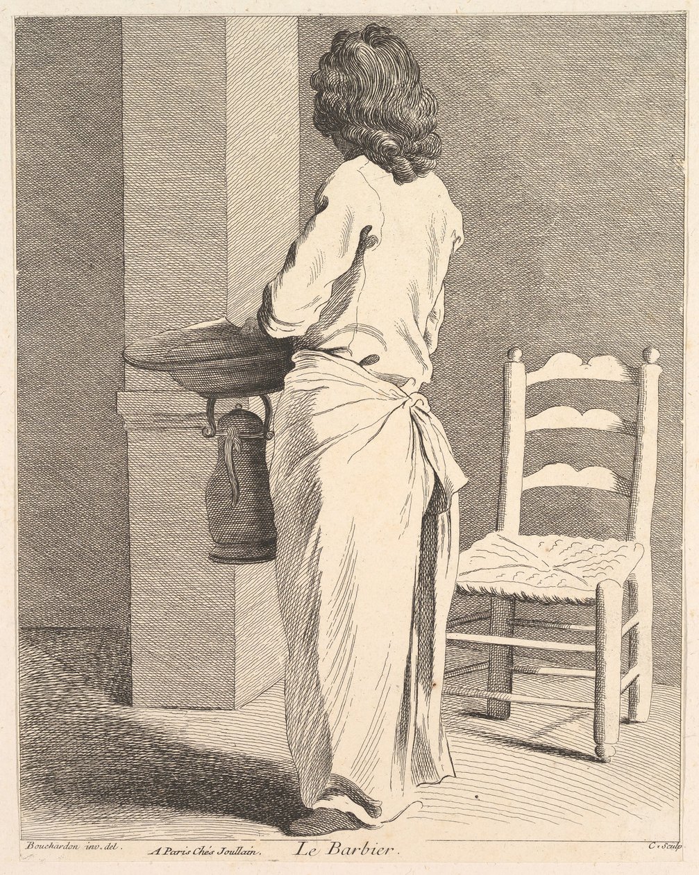 A borbély, 1737. alkotó: Anne Claude Philippe de Caylus