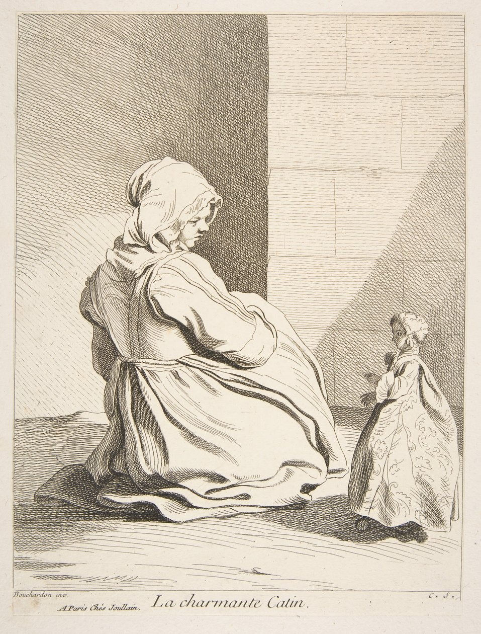 A bájos baba, 1742. alkotó: Anne Claude Philippe de Caylus