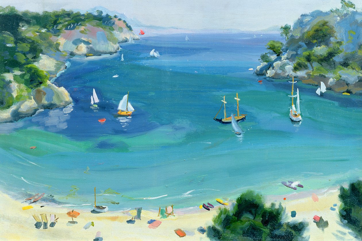 Cala Galdana, Minorca, 1979 alkotó: Anne Durham