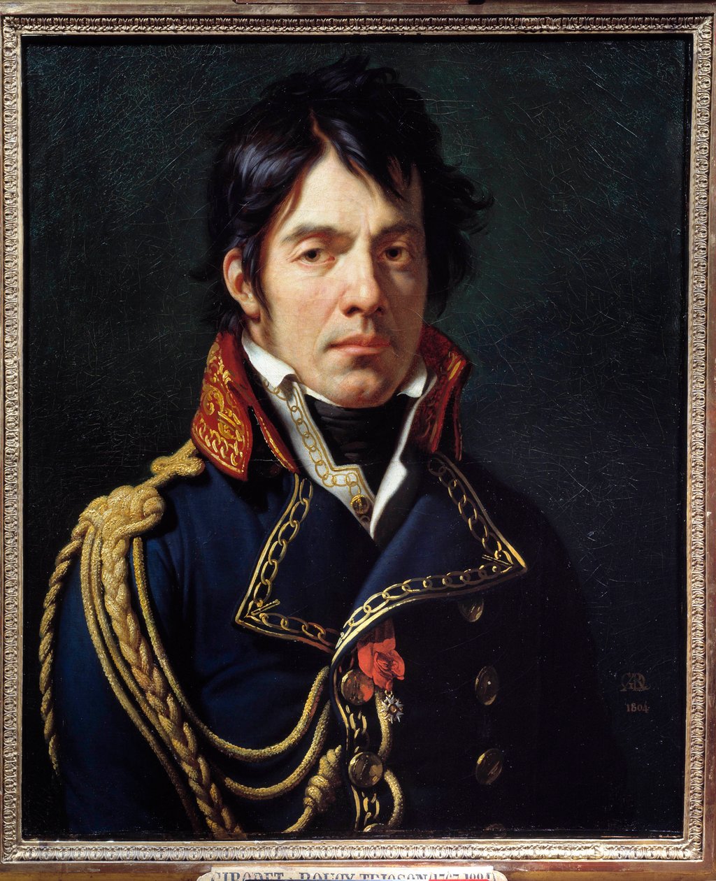 Dominique-Jean Larrey – „” Jean Dominique Larrey báró, az egyiptomi hadsereg fősebészének és a mentőautó feltalálójának portréja”. Anne Louis Girodet de Roucy-Trioson festménye (Anne-Louis Girodet de Roucy Trioson alkotó: Anne Louis Girodet de Roucy Trioson