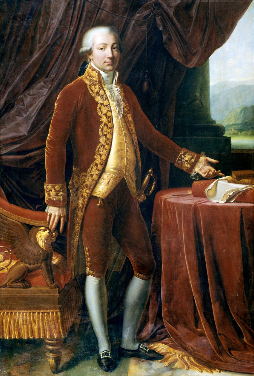 Charles Bonaparte portréja alkotó: Anne Louis Girodet de Roucy Trioson