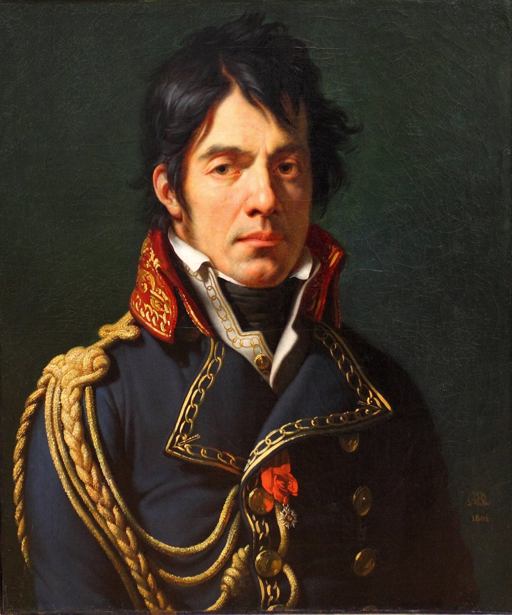 Dominique Jean Larrey portréja 1766-1842, 1804 alkotó: Anne Louis Girodet de Roucy Trioson