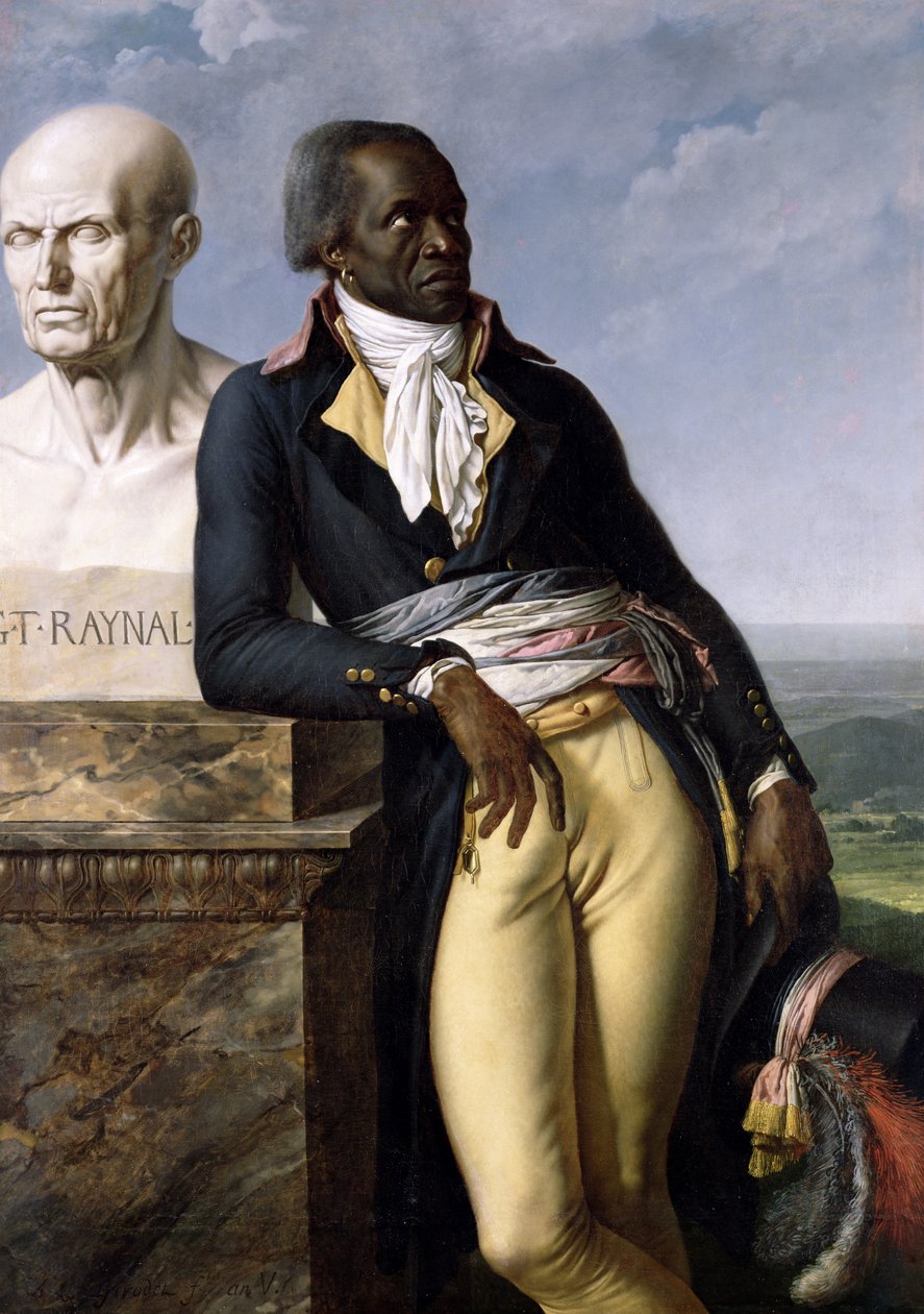 Jean-Baptiste Belley († 1804) portréja, San Domingo helyettese alkotó: Anne Louis Girodet de Roucy Trioson