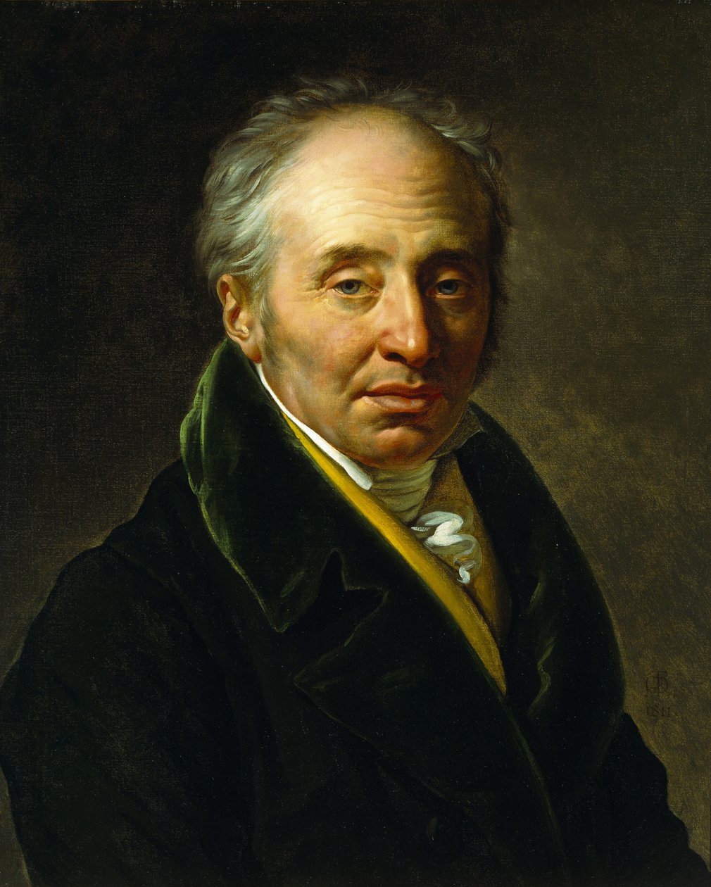 Louis-Charles Balzac portréja alkotó: Anne Louis Girodet de Roucy Trioson