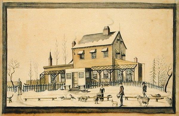 Angelica, 1814 tél (akvarell és grafit papíron) alkotó: Anne Marguerite Hyde de Neuville