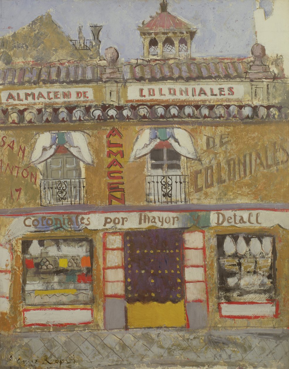 Boltfront, Granada alkotó: Anne Redpath