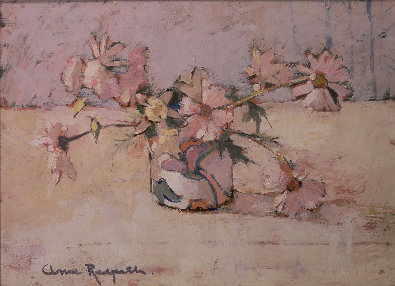 Michaelmas Daisies (olaj, vászon) alkotó: Anne Redpath