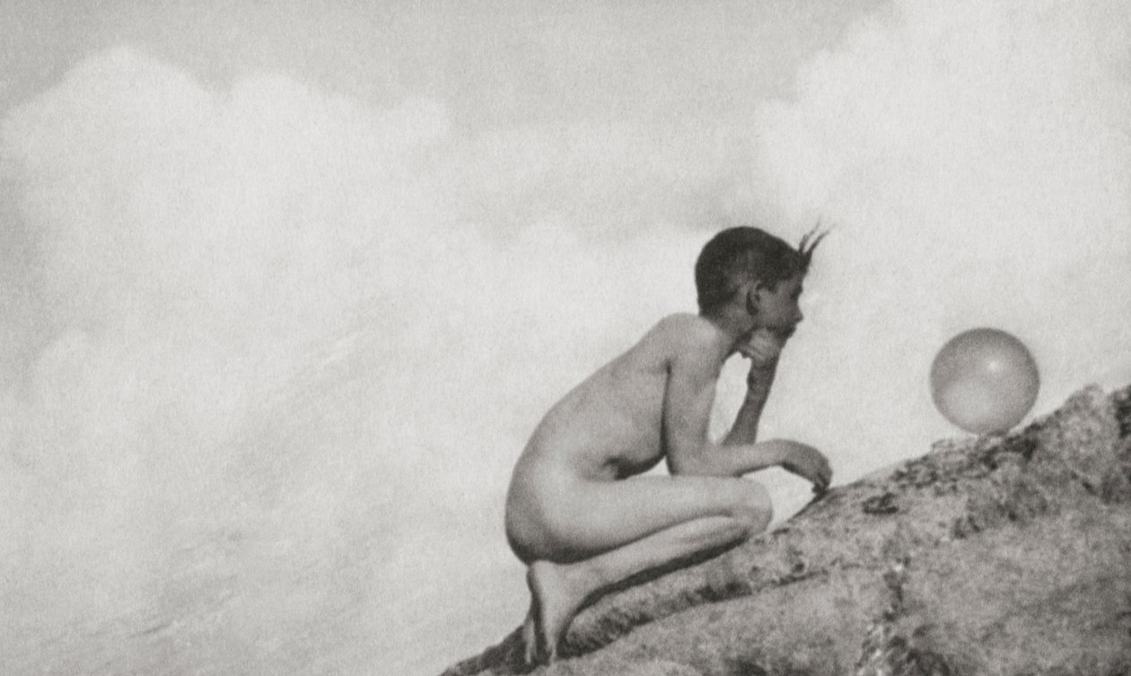 The Wonderful Globe (fotogravír) alkotó: Anne W. Brigman