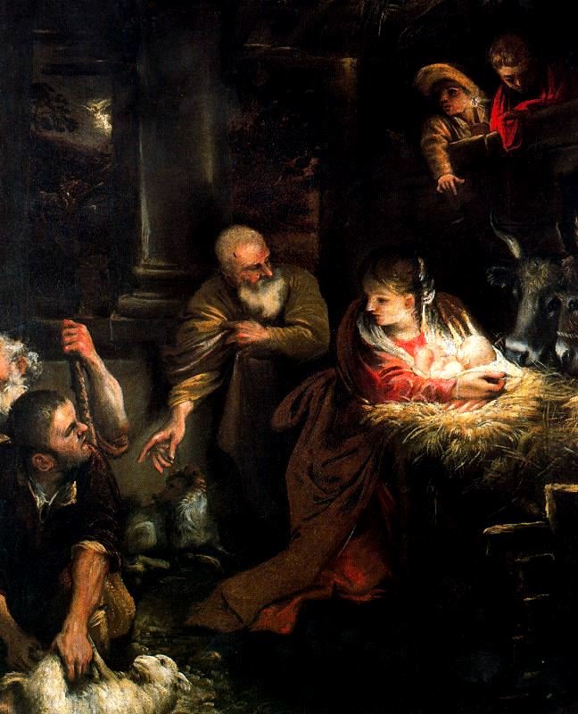 A pásztorok imádása alkotó: Annibale Carracci