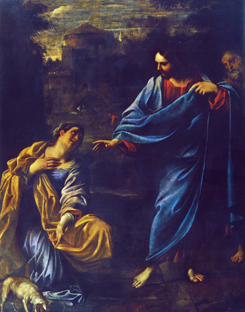 Krisztus és kánaáni asszony alkotó: Annibale Carracci