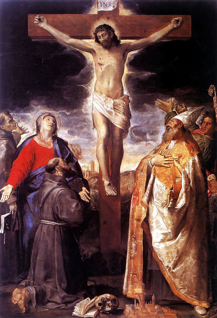 Keresztre feszítés alkotó: Annibale Carracci