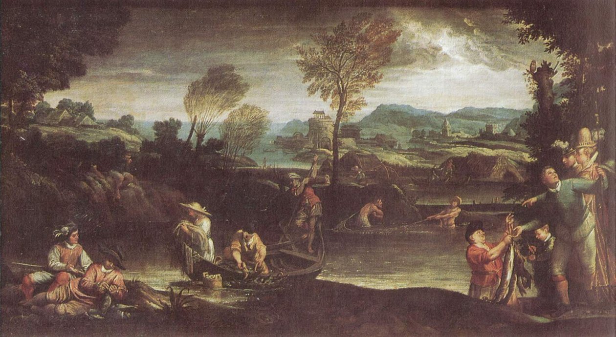 A halászat alkotó: Annibale Carracci