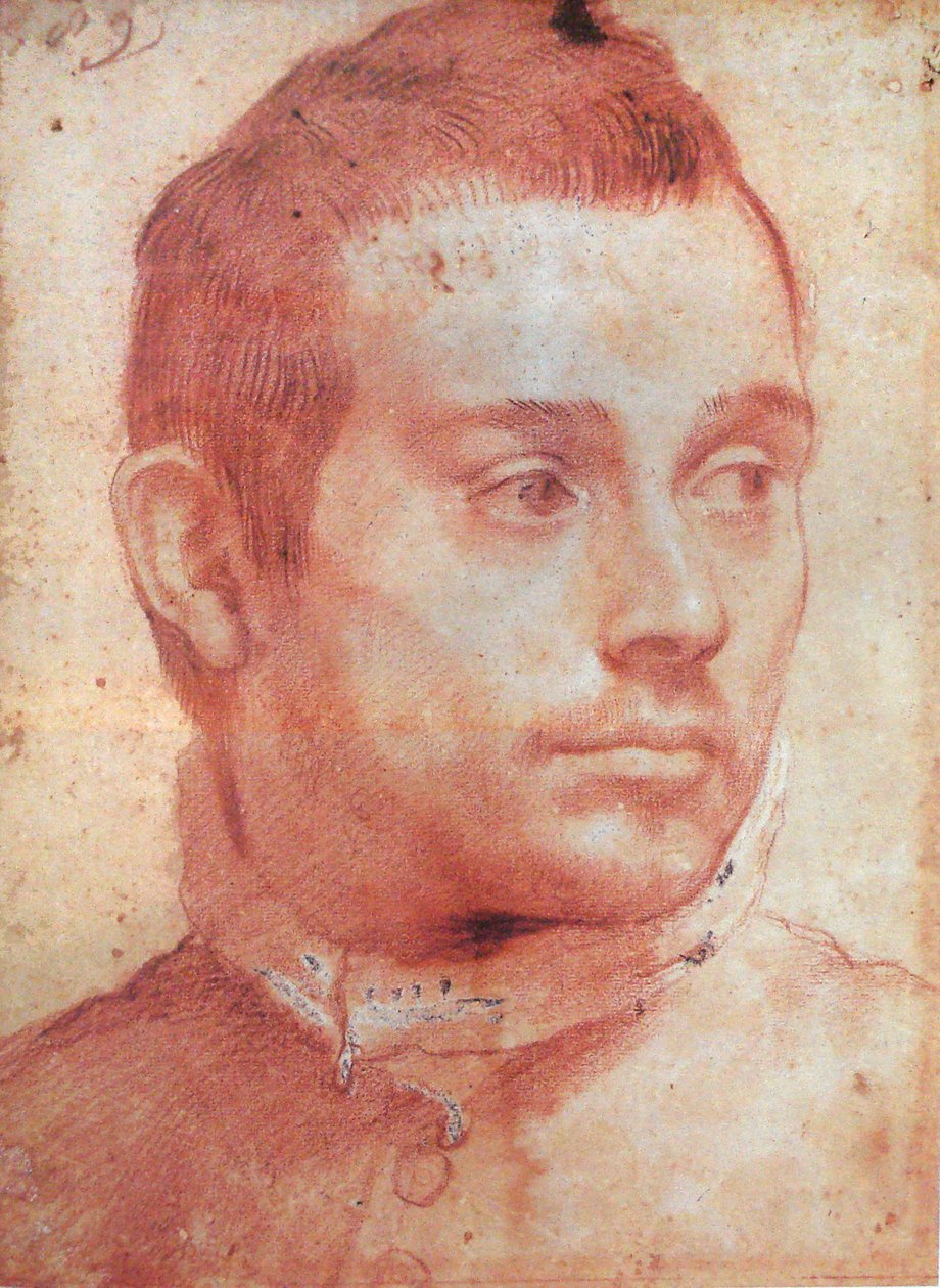 férfi portré alkotó: Annibale Carracci