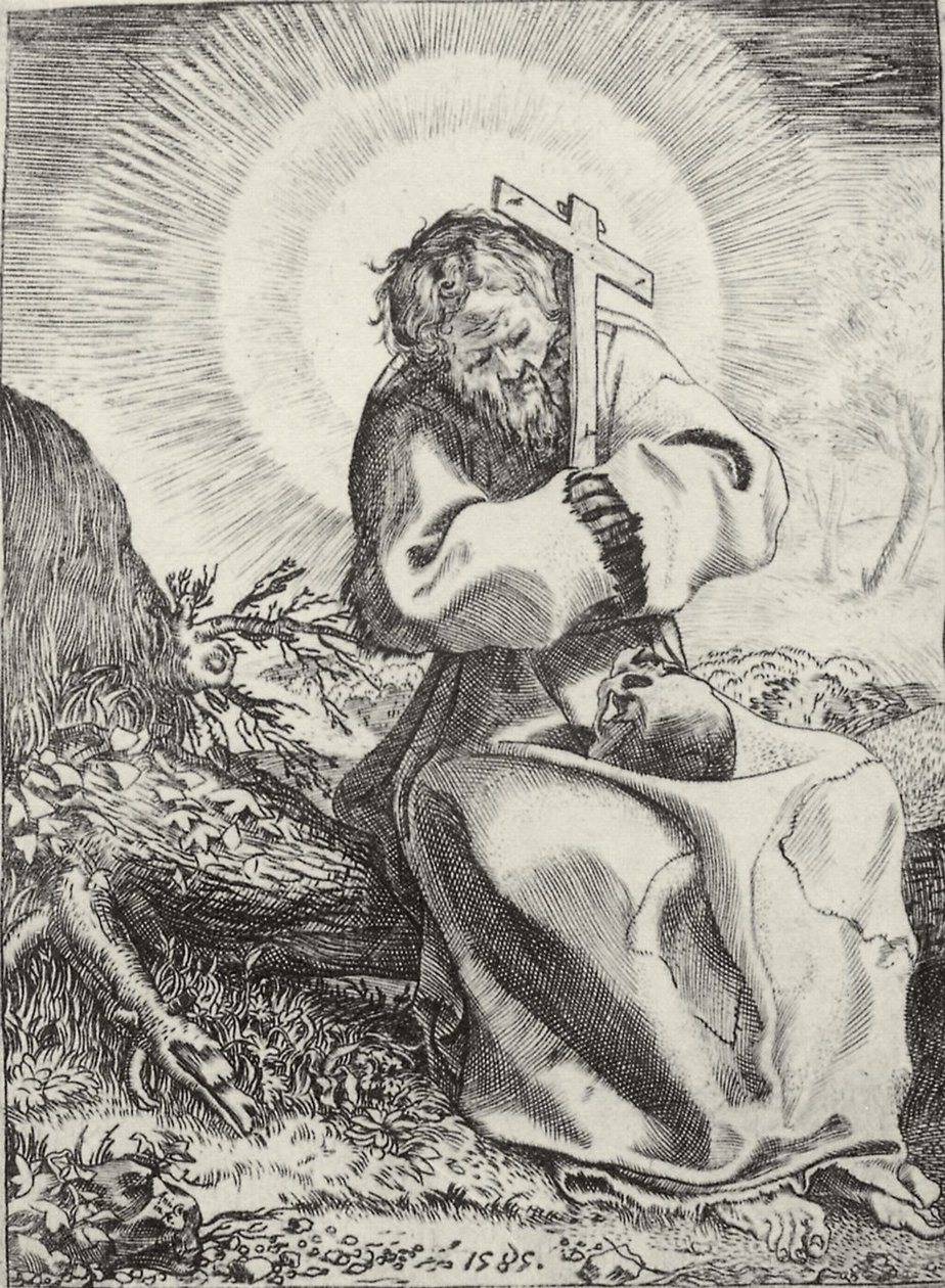Assisi Szent Ferenc alkotó: Annibale Carracci