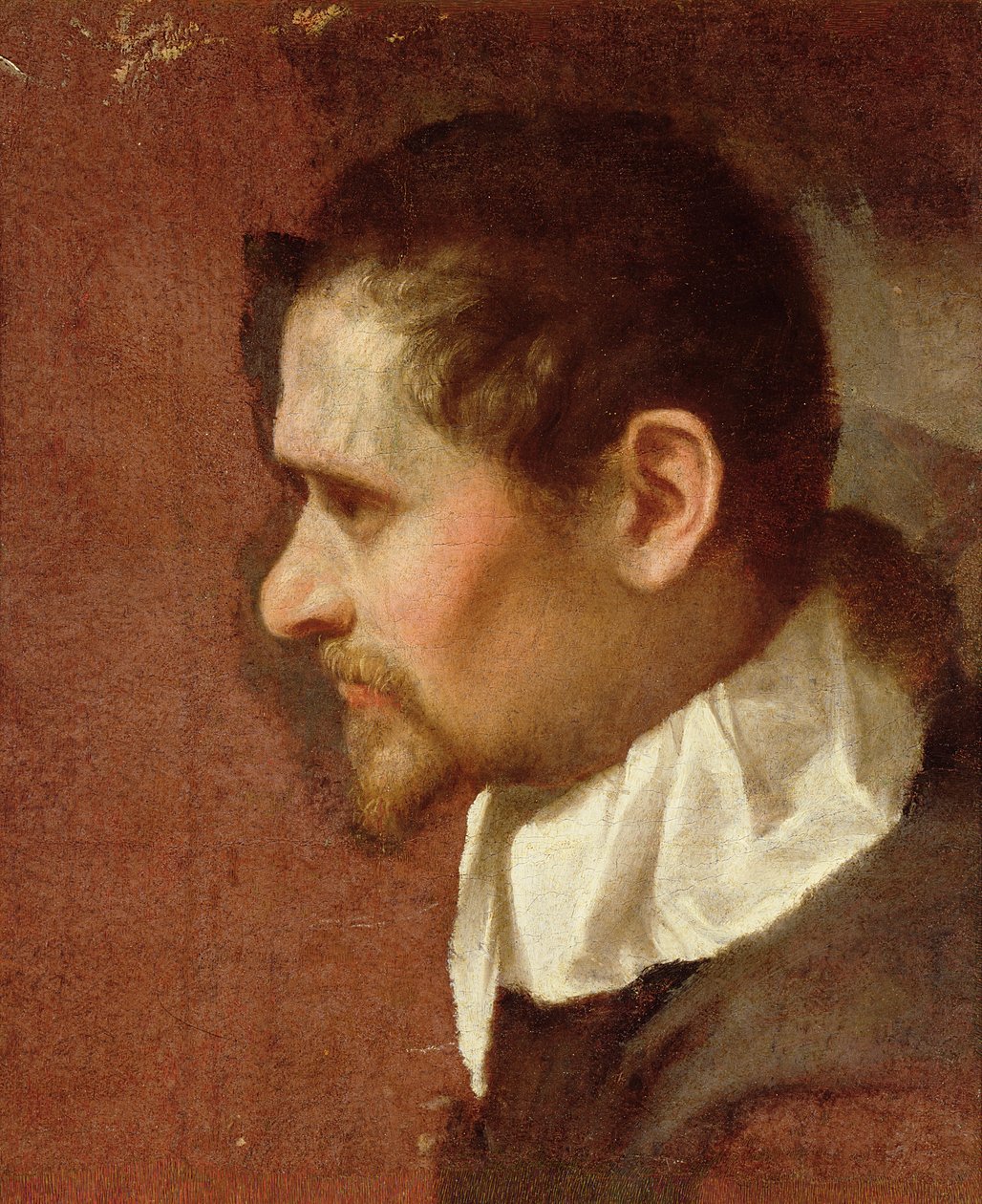 Önarckép profilban alkotó: Annibale Carracci