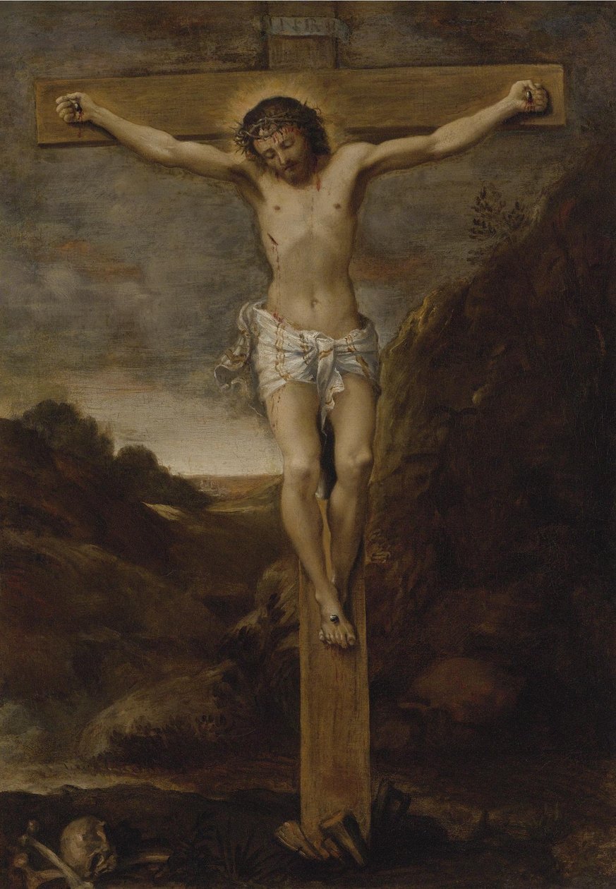 A keresztre feszítés alkotó: Annibale Carracci