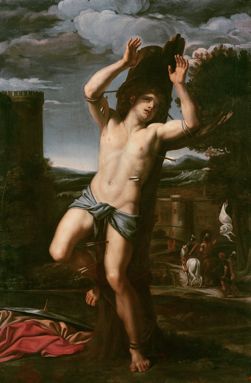 Szent Sebestyén mártíromsága alkotó: Annibale Carracci