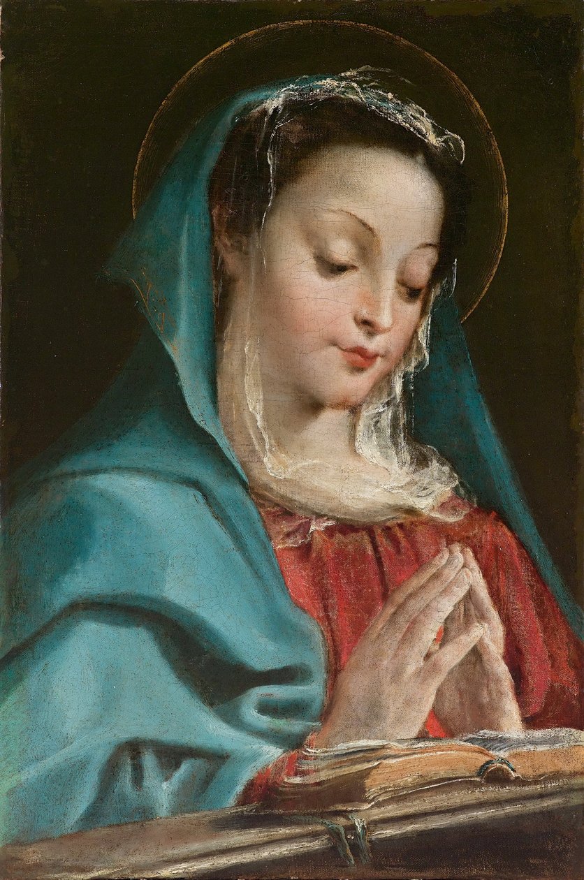 Szűz az imában alkotó: Annibale Carracci