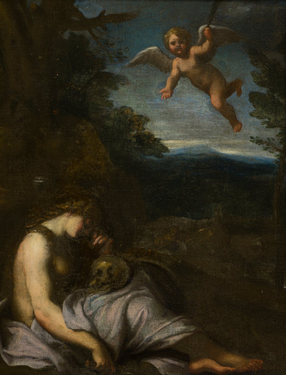 A bűnbánó Magdolna, 1580-1609 körül (olaj, vászon) alkotó: Annibale (after) Carracci