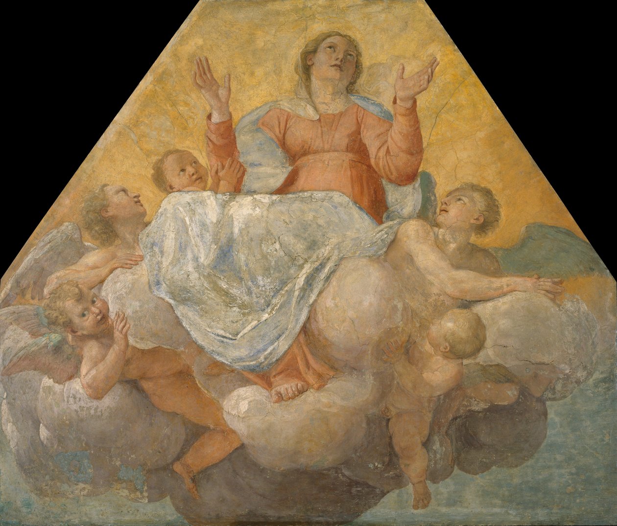 Szűz Mária mennybevétele alkotó: Annibale Carracci