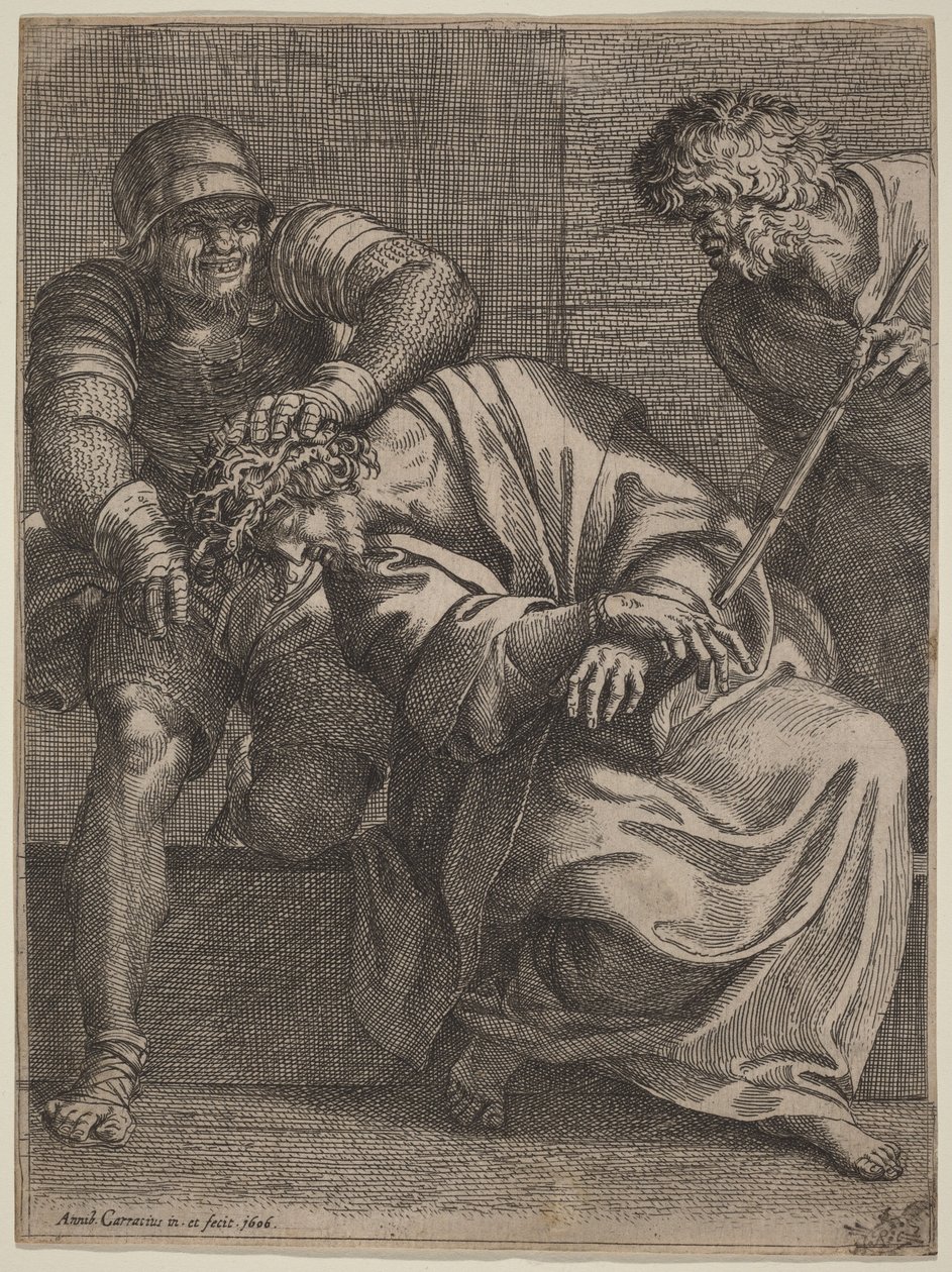Töviskoronás Krisztus alkotó: Annibale Carracci