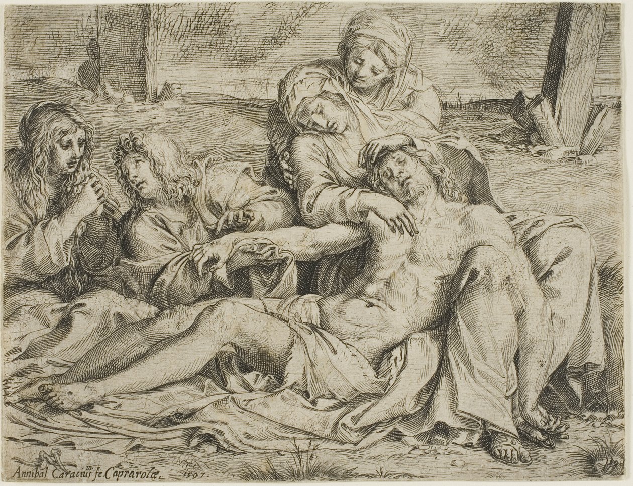 Caprarolai Krisztus alkotó: Annibale Carracci