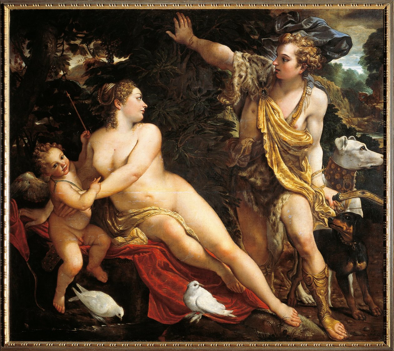 Németország, Bécs, Vénusz és Adonisz alkotó: Annibale Carracci