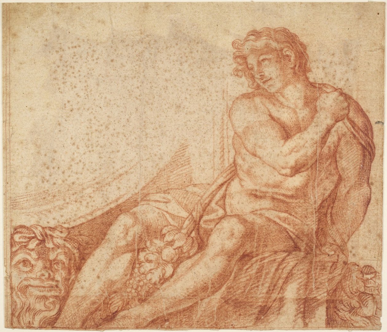 Ignudo aus der Galleria Farnese alkotó: Annibale Carracci