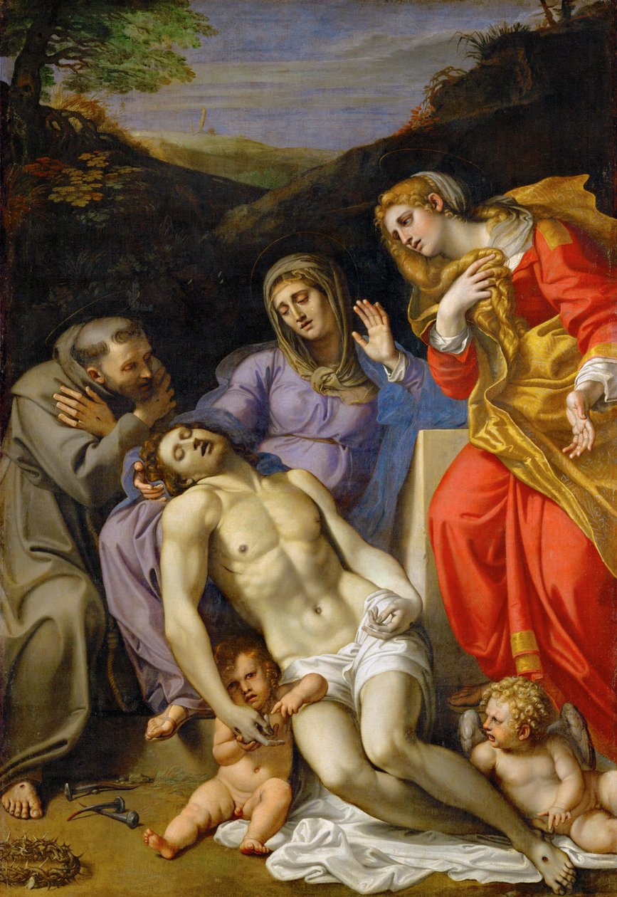 Pieta ... alkotó: Annibale Carracci