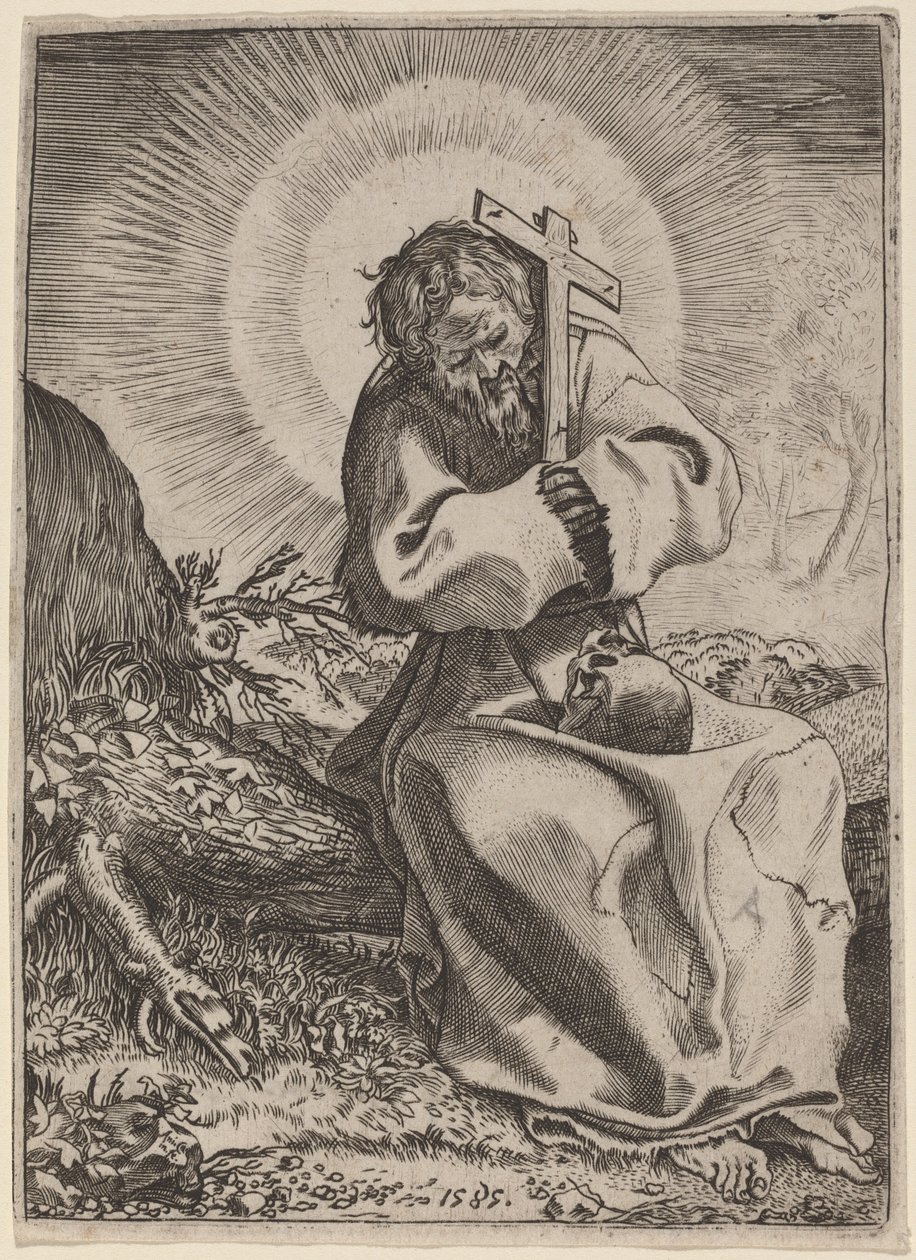 Assisi Szent Ferenc alkotó: Annibale Carracci