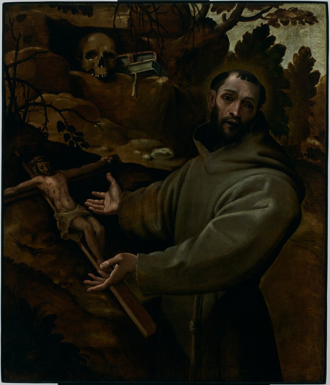 Assisi Szent Ferenc alkotó: Annibale Carracci