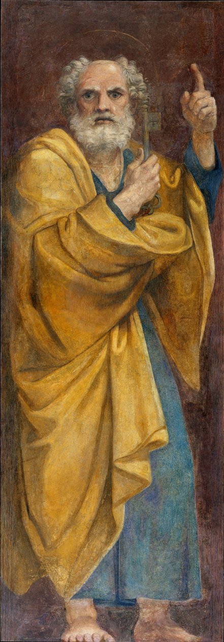 Szent Péter – Annibale Carracci festménye (Annibal Carrache alkotó: Annibale Carracci