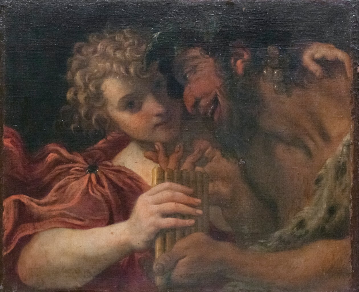 Szatír és pásztor alkotó: Annibale Carracci