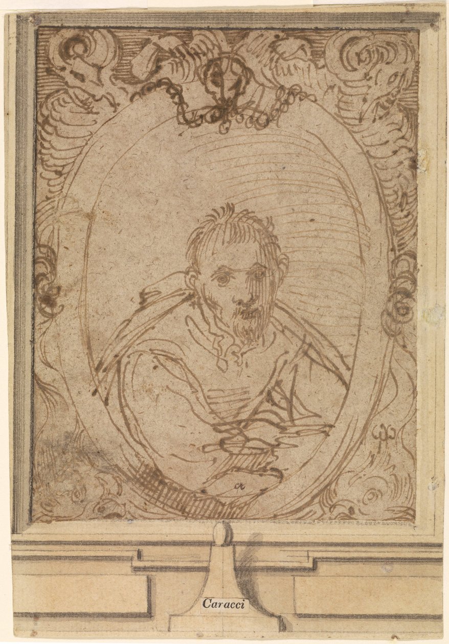 Önarckép, 1580-as évek alkotó: Annibale Carracci