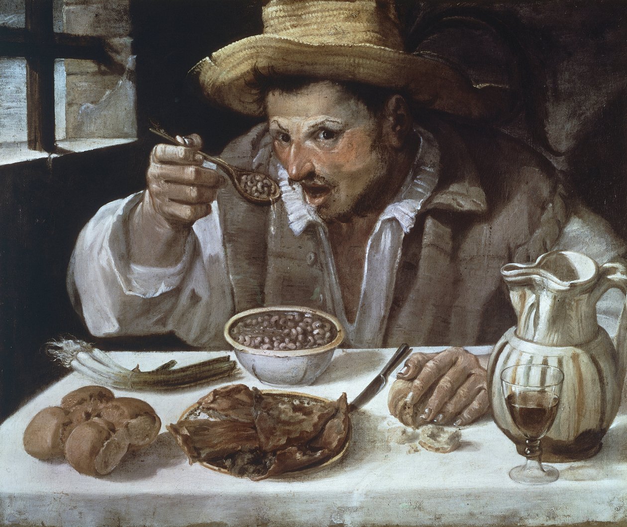 A babevő, Annibale Carracci (1560-1609) alkotó: Annibale Carracci