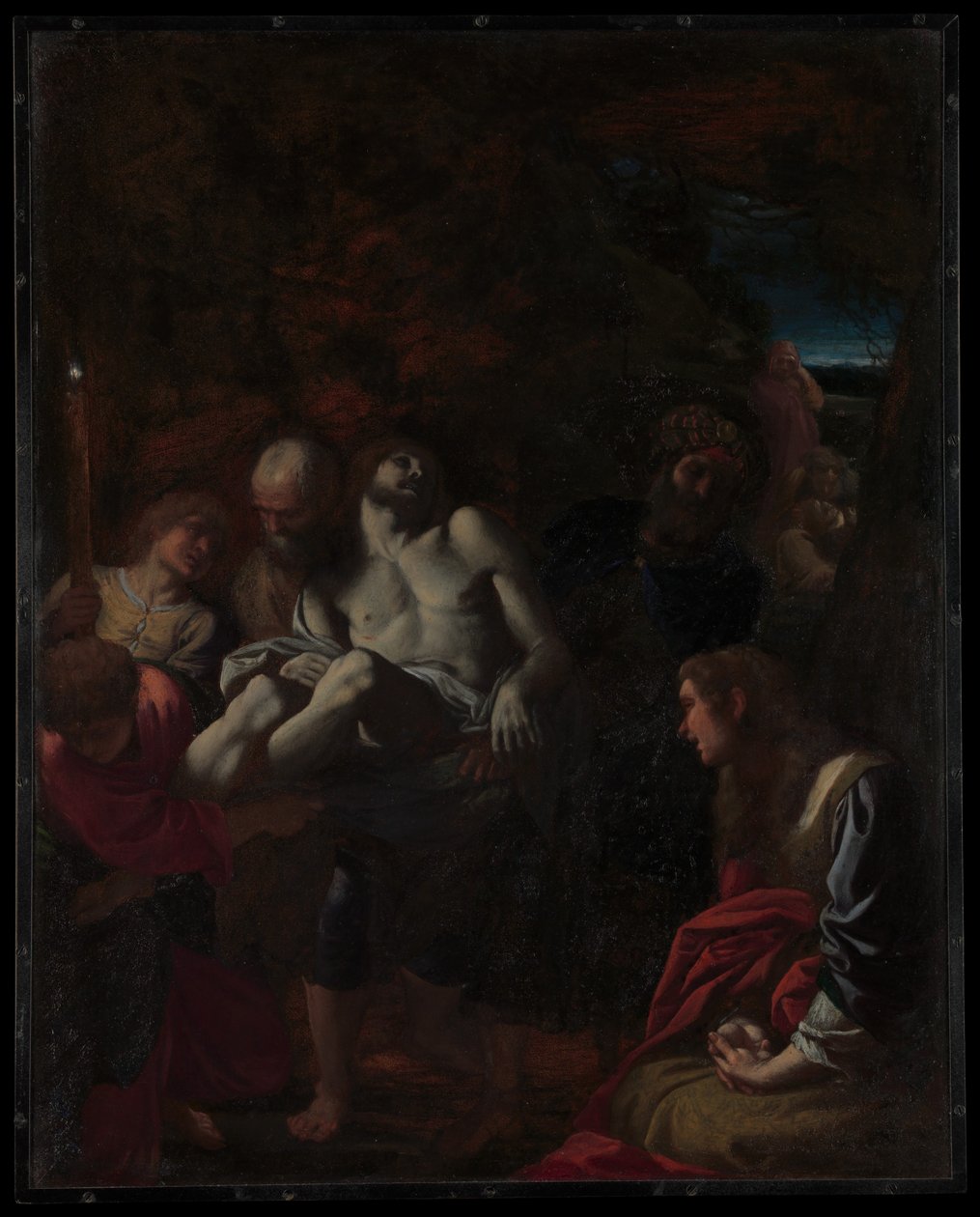Krisztus temetése alkotó: Annibale Carracci
