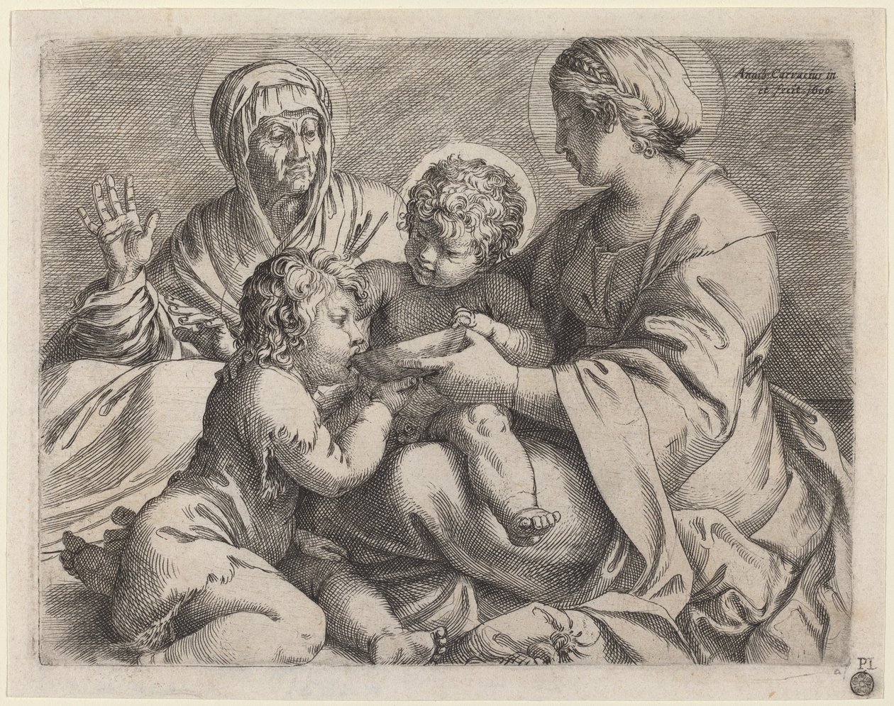 A Madonna della Scodela alkotó: Annibale Carracci