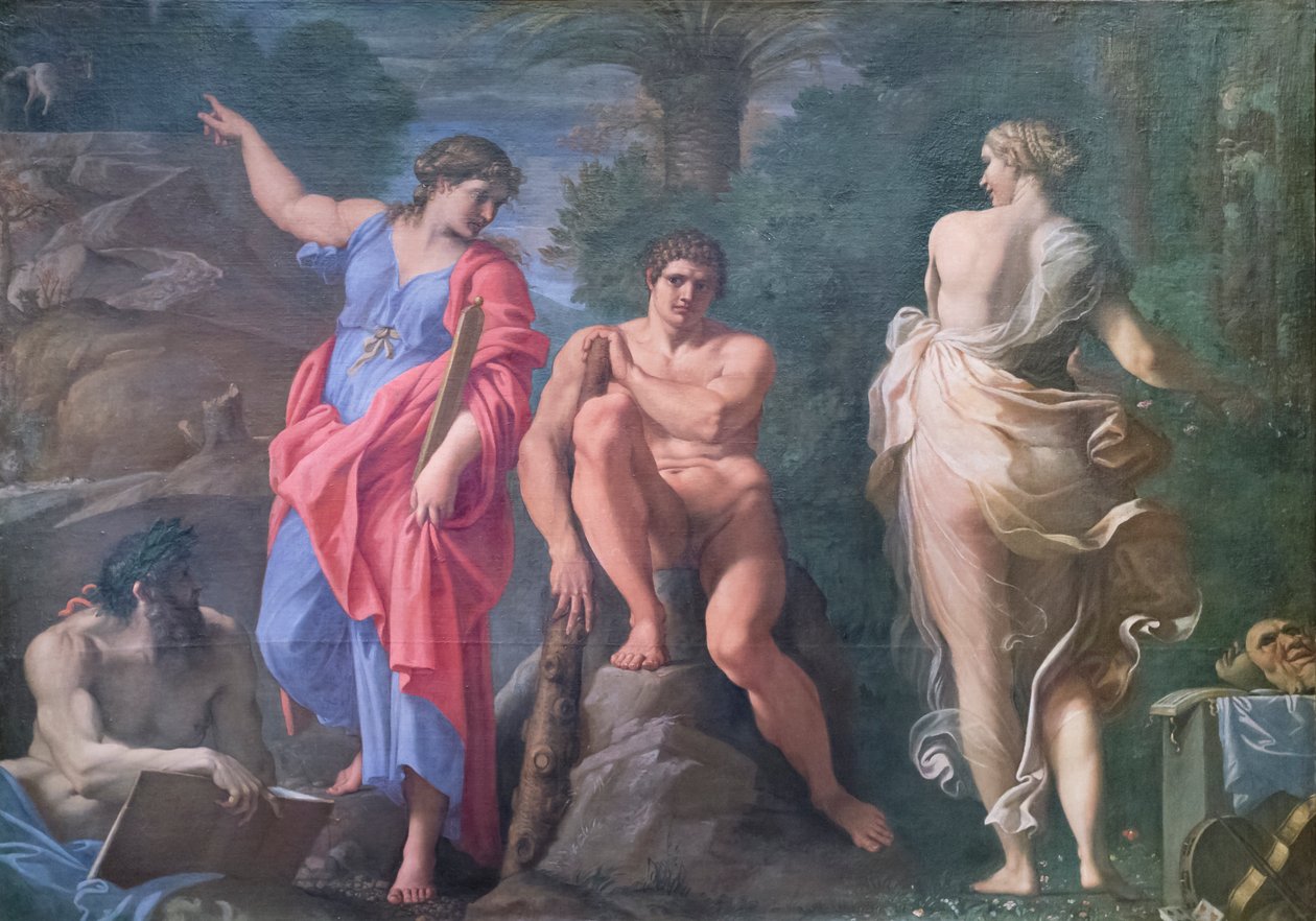Hercules választása alkotó: Annibale Carracci
