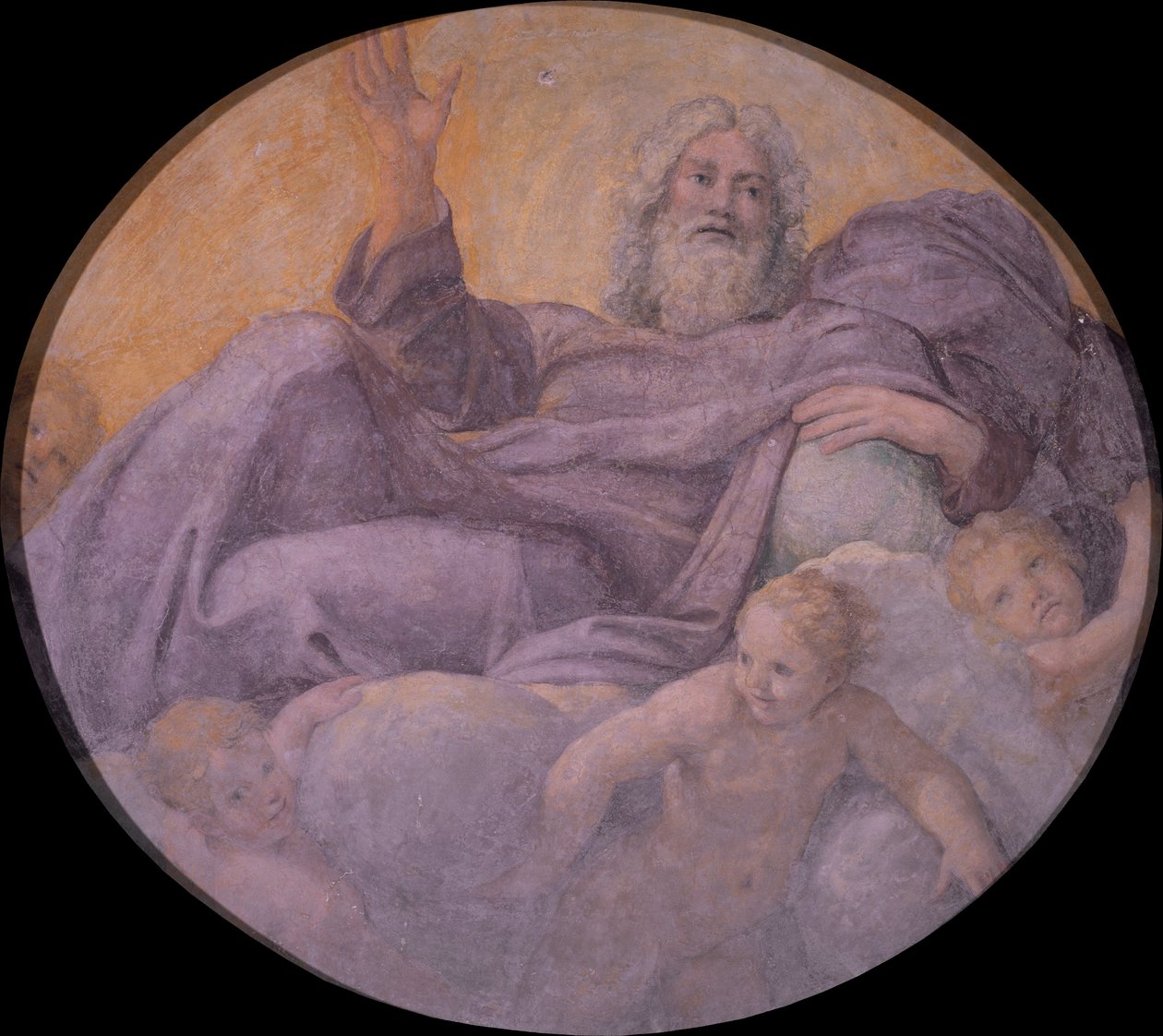 Az örökkévaló Atya, 1604-1607 alkotó: Annibale Carracci