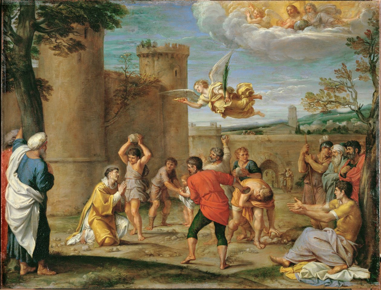 Szent István megkövezése ... alkotó: Annibale Carracci