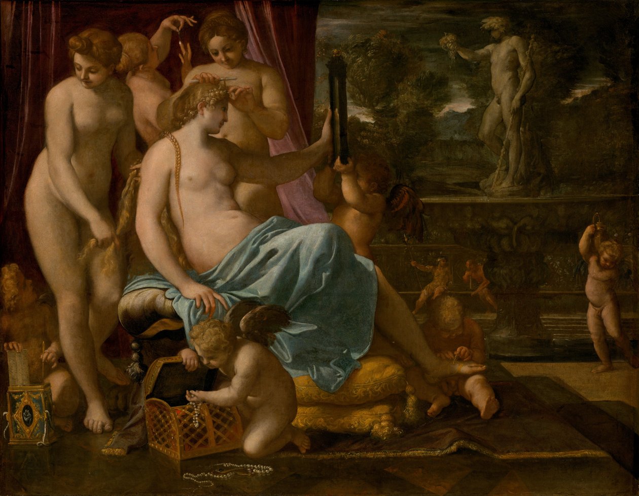 A kegyelmek által ékesített Vénusz alkotó: Annibale Carracci