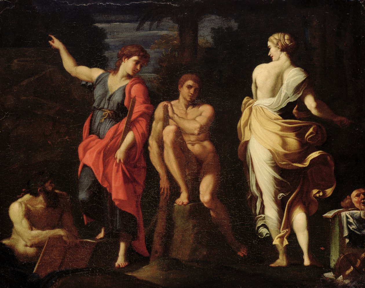 Herkules az útkereszteződésben alkotó: Annibale Copy Carracci