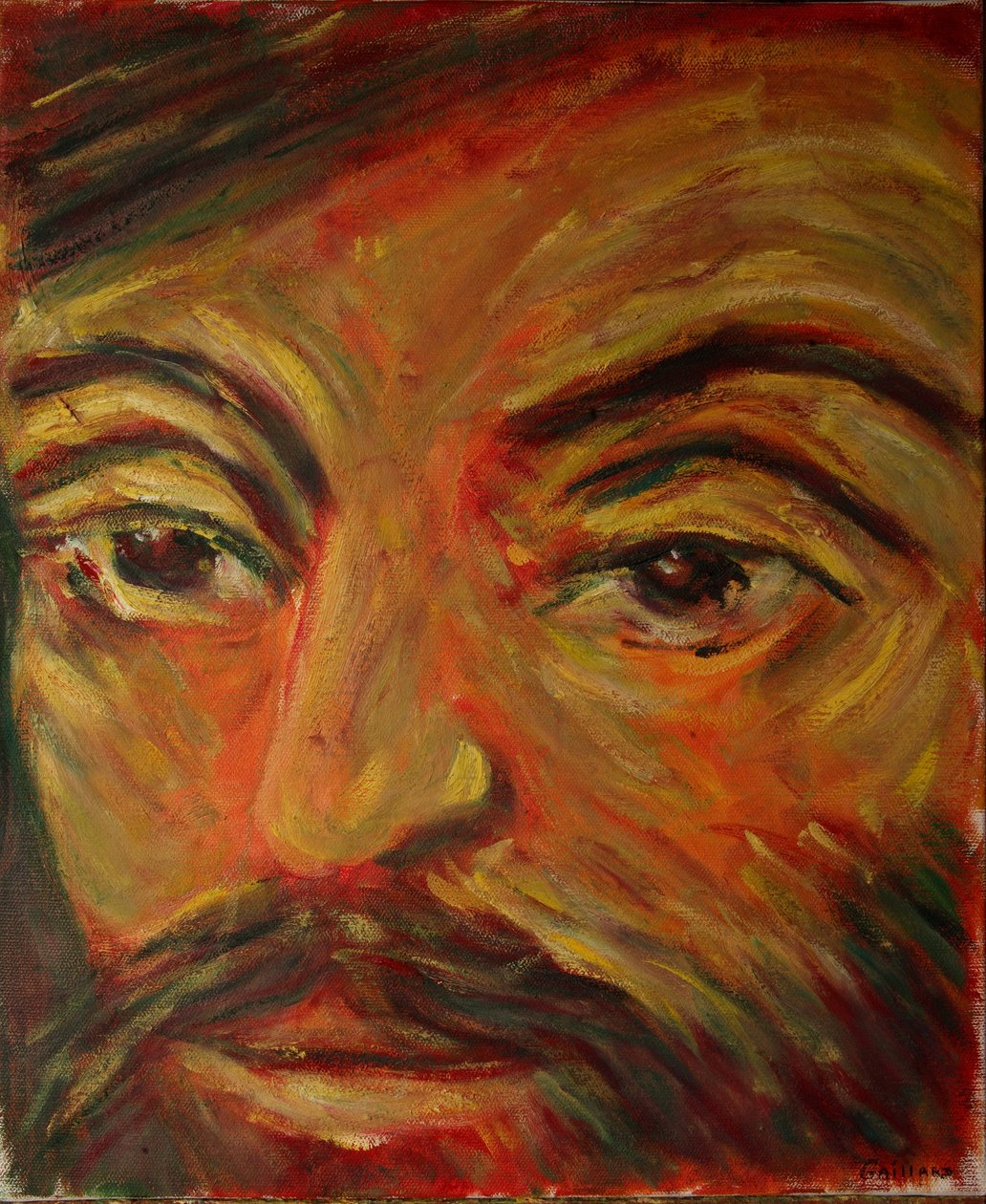 Shakespeare, Rómeó, a "The Faces of Shakespeare" című kötetből. alkotó: Annick Gaillard