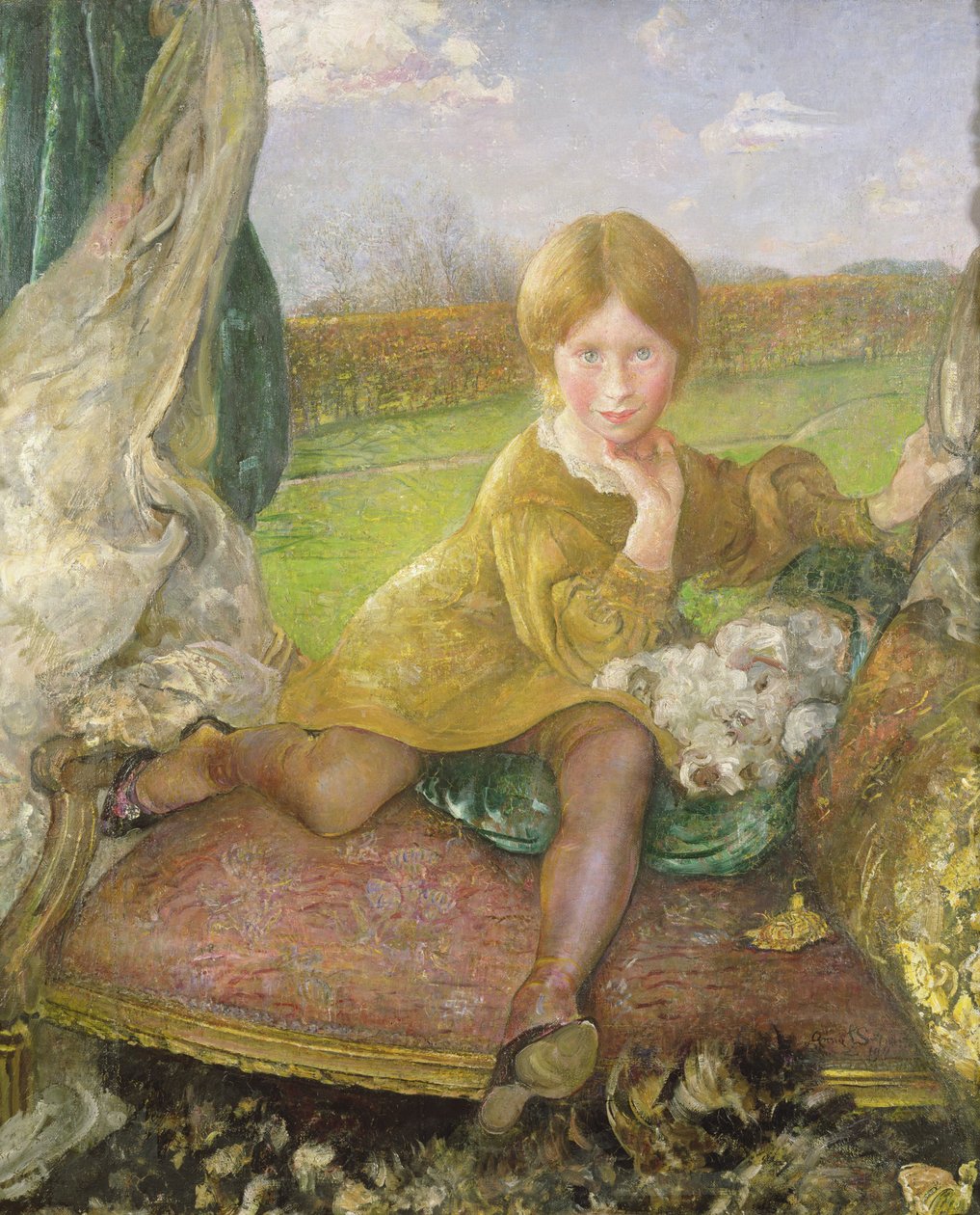 Evelyn alkotó: Annie Louisa Swynnerton